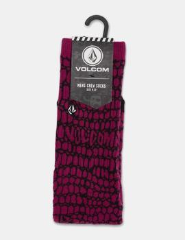 Calcetines VOLCOM FA TODD BRATRUD - Plum