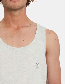 Camiseta VOLCOM Tirantes CIRCLE BLANKS - Bone Heather