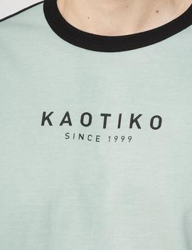 Camiseta Kaotiko LOGOS - Menta