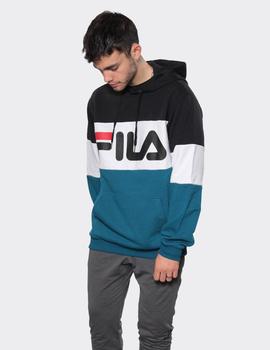 Sudadera Capucha Fila NIGHT BLOCKED - MOROCCAN BLUE