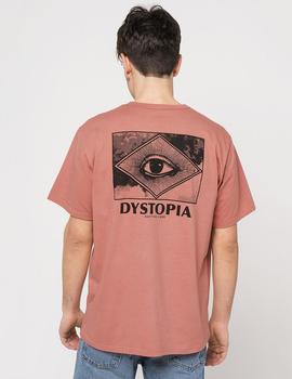 Camiseta Kaotiko DYSTOPIA - Salmón
