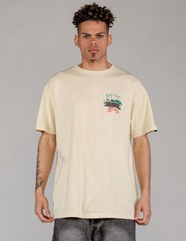 Camiseta GRIMEY THE BALI-HAI REGULAR  - Cream