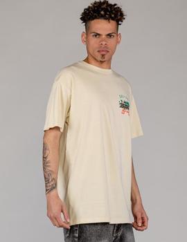 Camiseta GRIMEY THE BALI-HAI REGULAR  - Cream