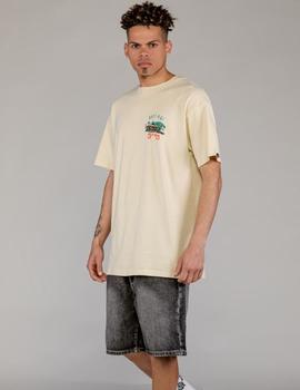 Camiseta GRIMEY THE BALI-HAI REGULAR  - Cream