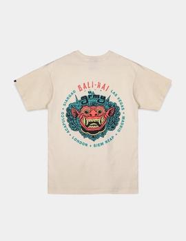 Camiseta GRIMEY THE BALI-HAI REGULAR  - Cream