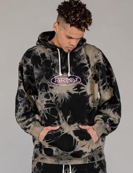 Sudadera Capucha GRIMEY UFOLLOW - Bleached Black