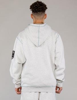 Sudadera Capucha GRIMEY FIRE ROUTE VINTAGE  - Sport Grey