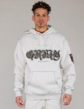 Sudadera Capucha GRIMEY FIRE ROUTE VINTAGE  - Sport Grey