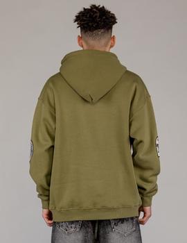 Sudadera Capucha GRIMEY THE CLOUT VINTAGE  - Khaki