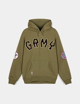 Sudadera Capucha GRIMEY THE CLOUT VINTAGE  - Khaki