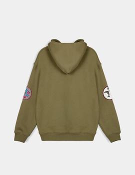 Sudadera Capucha GRIMEY THE CLOUT VINTAGE  - Khaki