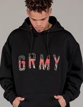 Sudadera Capucha GRIMEY THE TOUGHEST VINTAGE  - Black