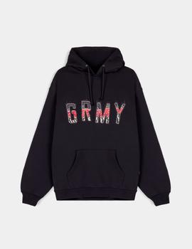 Sudadera Capucha GRIMEY THE TOUGHEST VINTAGE  - Black