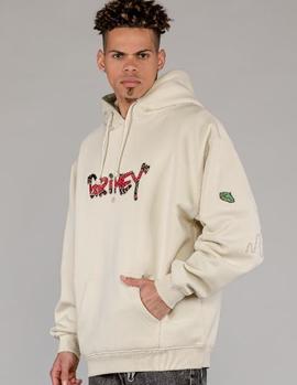 Sudadera Capucha GRIMEY THE TOUGHEST GRIMEY VNTAGE - Cream