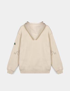 Sudadera Capucha GRIMEY THE TOUGHEST GRIMEY VNTAGE - Cream