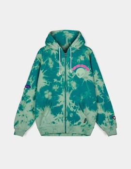 Sudadera Abierta GRIMEY UFOLLOW BLEACHED - Bleached Blue