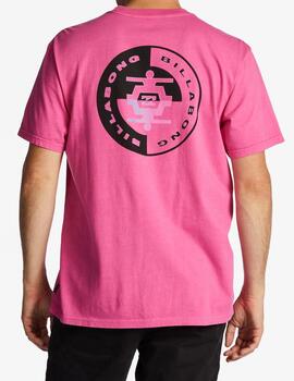 Camiseta BILLABONG CONNECTION  - Fushia