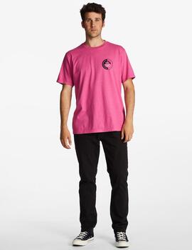 Camiseta BILLABONG CONNECTION  - Fushia