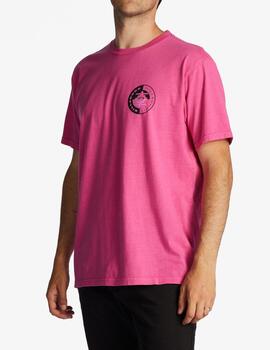 Camiseta BILLABONG CONNECTION  - Fushia