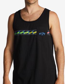 Camiseta BILLABONG Tirantes SPINNER  - Black