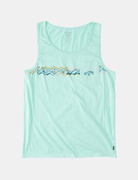 Camiseta BILLABONG Tirantes SPINNER - Cool Mint