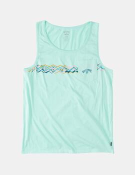 Camiseta BILLABONG Tirantes SPINNER - Cool Mint