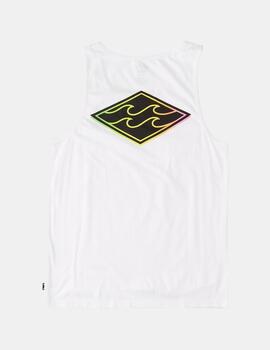 Camiseta BILLABONG Tirantes CRAYON WAVE  - White