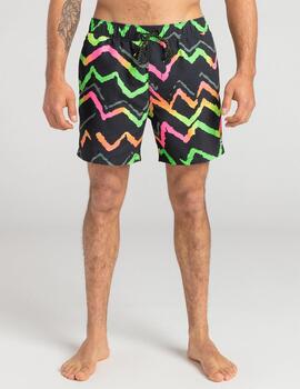 Bañador BILLABONG GOOD TIMES LAYBACK  - Neon