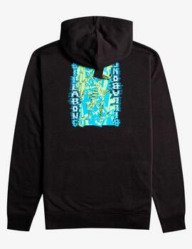 Sudadera BILLABONG Capucha TV HEADS - Negro