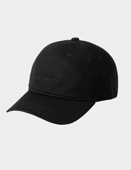 Gorra CARHARTT CANVAS SCRIPT - Black/Black