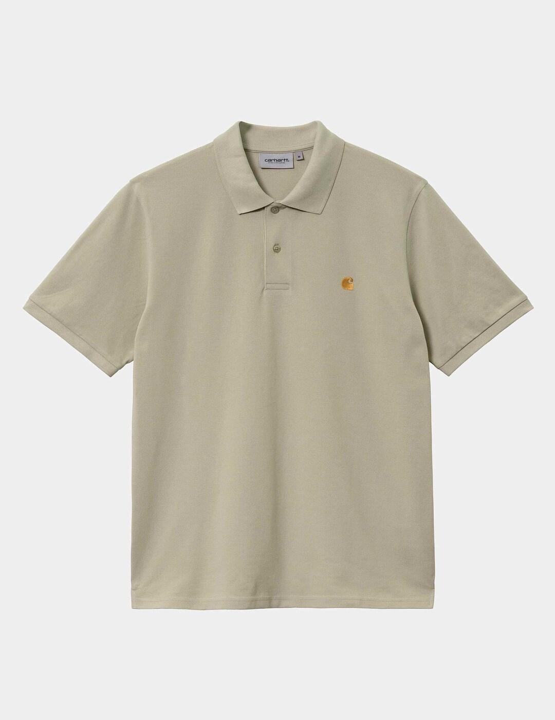 Polo CARHARTT CHASE PIQUE - Agave / Gold
