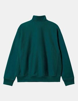 Sudadera HALF ZIP AMERICAN SCRIPT - Botanic