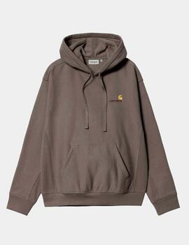 Sudadera Capucha CARHARTT AMERICAN SCRIPT - Teide