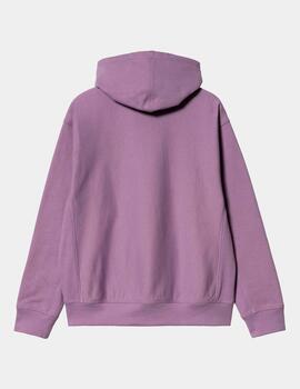 Sudadera Capucha CARHARTT AMERICAN SCRIPT - Violanda