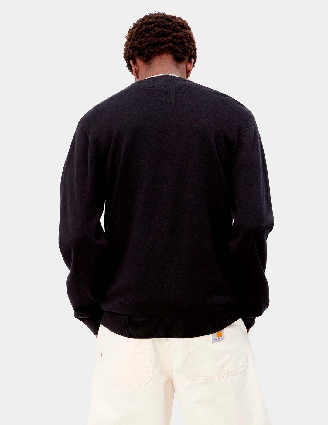 Jersey CARHARTT MADISON - Black / White