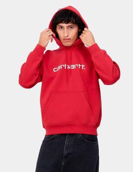 Sudadera Capucha CARHARTT SWEAT - Arcade / White