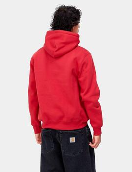 Sudadera Capucha CARHARTT SWEAT - Arcade / White