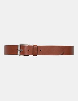 Cinturón CARHARTT WIP SCRIPT - Cognac / Silver