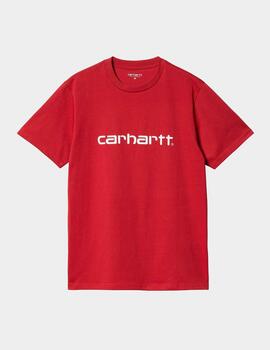 Camiseta CARHARTT SCRIPT - Arcade / White