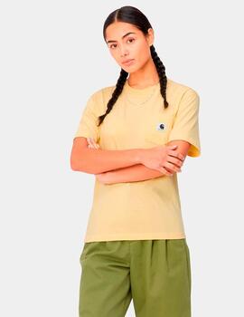 Camiseta CARHARTT W' POCKET - Citron