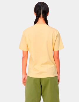 Camiseta CARHARTT W' POCKET - Citron