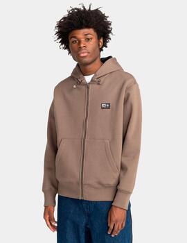 Sudadera Abierta ELEMENT RAIN CORNELL ZH - Chocolate Chip