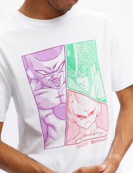 Camiseta HYDROPONIC DBZ VILLAINS - White