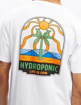 Camiseta HYDROPONIC LIFE - White