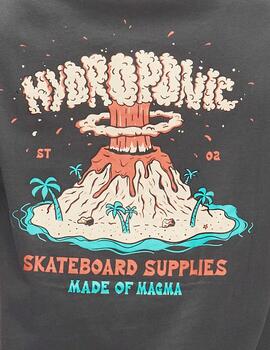 Camiseta HYDROPONIC MAGMA - Charcoal