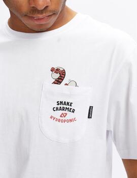 Camiseta HYDROPONIC SNAKE - White