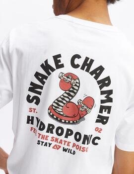 Camiseta HYDROPONIC SNAKE - White