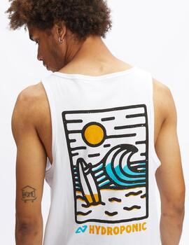 Camiseta Tirantes HYDROPONIC BEACH - White