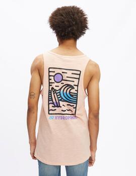 Camiseta Tirantes HYDROPONIC BEACH - Rose Cloud