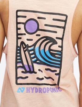 Camiseta Tirantes HYDROPONIC BEACH - Rose Cloud